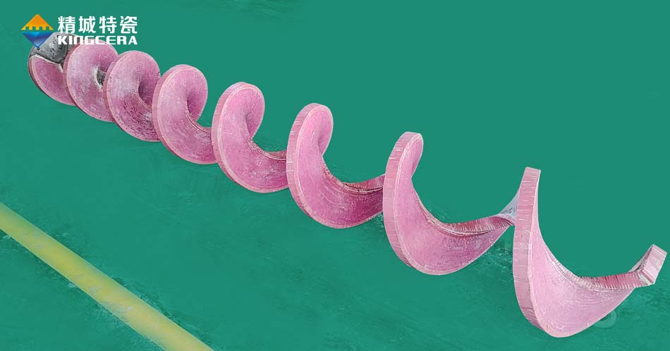 無(wú)軸螺旋輸送機(jī)提升機(jī)陶瓷葉輪